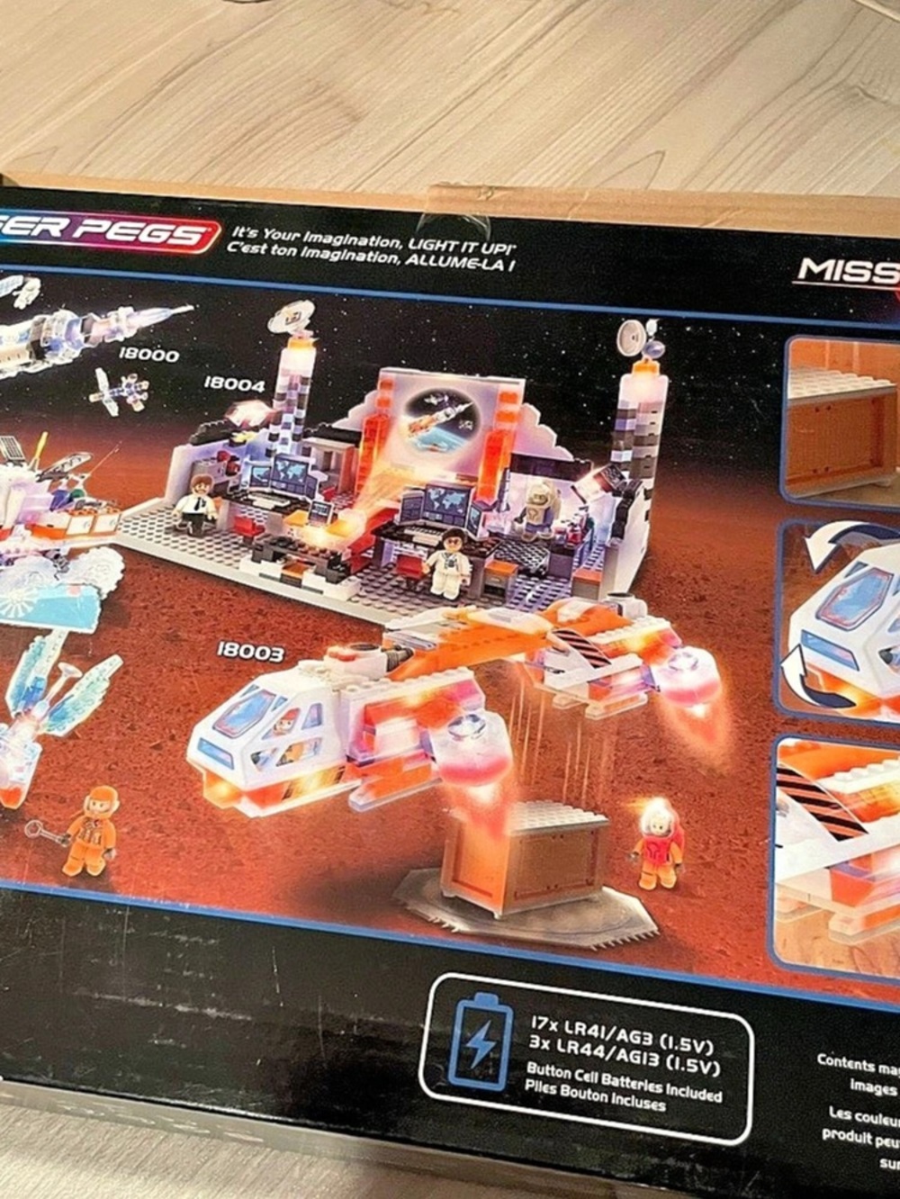 LEGO off brand Mars Crew Mars Exploration Rover Building Set 42602